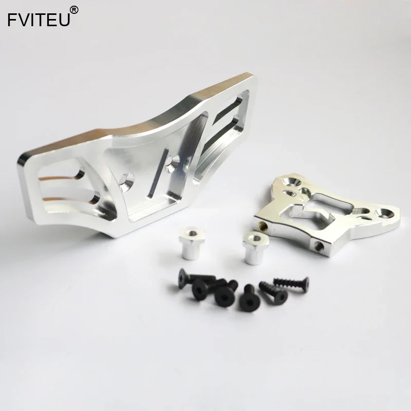 FVITEU CNC alloy front bumper set fits 1/5 HPI Baja 5b ss 5t 5sc Rovan King Motor