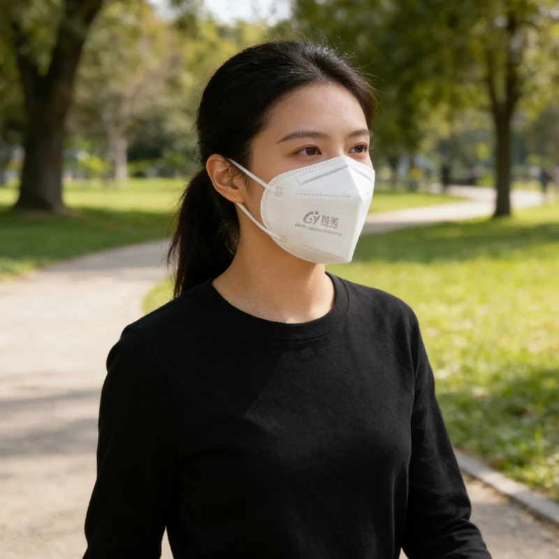 

10 Pieces Protective Mask N95 Dust Mask Disposable Protective Mask Hygienic Dust-proof Anti-droplet Breathable and Non-stuffy