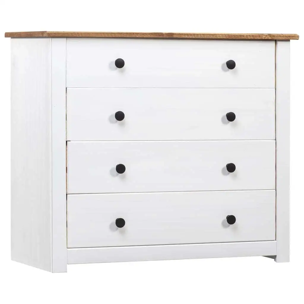 

Panama for range White Side Cabinet - 31.5x15.7x28.7 Inch Pine Storage Unit