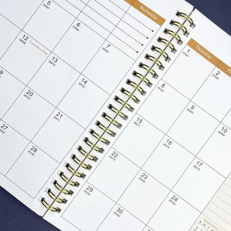 2025-2027 مخطط شهري دفتر مخطط الحياة الأسبوعية مخطط شهري حلزوني مخطط الحياة الأسبوعية للأطفال الطلاب المعلمين