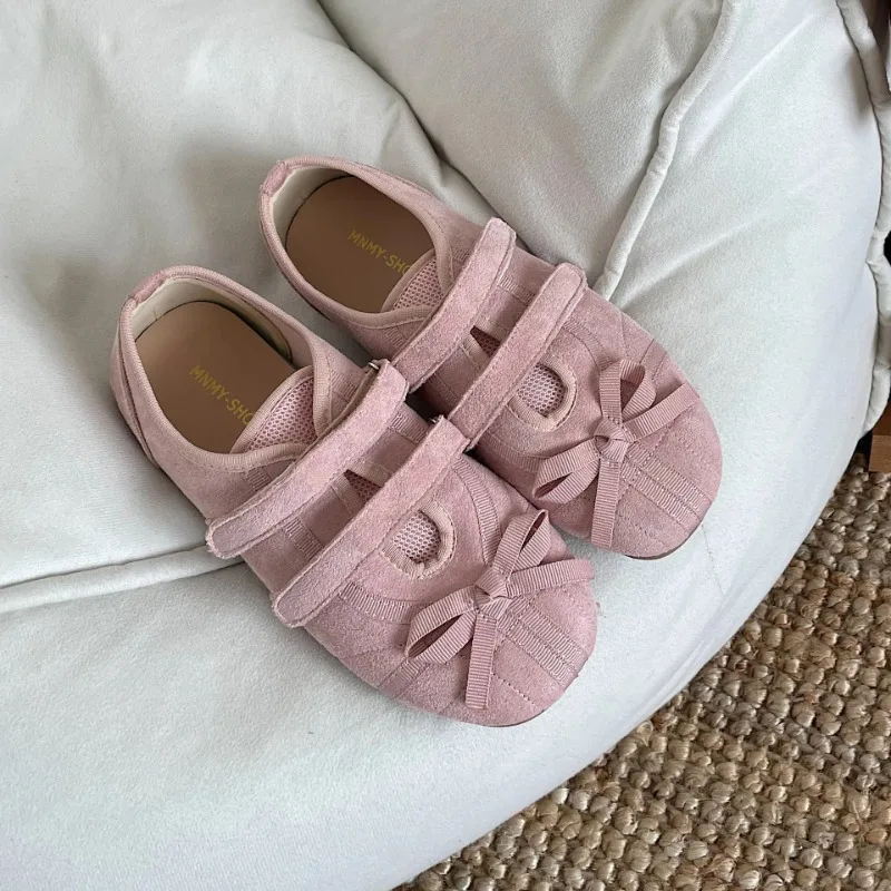 

2025 Hot Seller Spring and Summer New Shos Puff Shoes Flat White Shoe Hundred Matching Skirts Mary Jane Women's Single Shoes