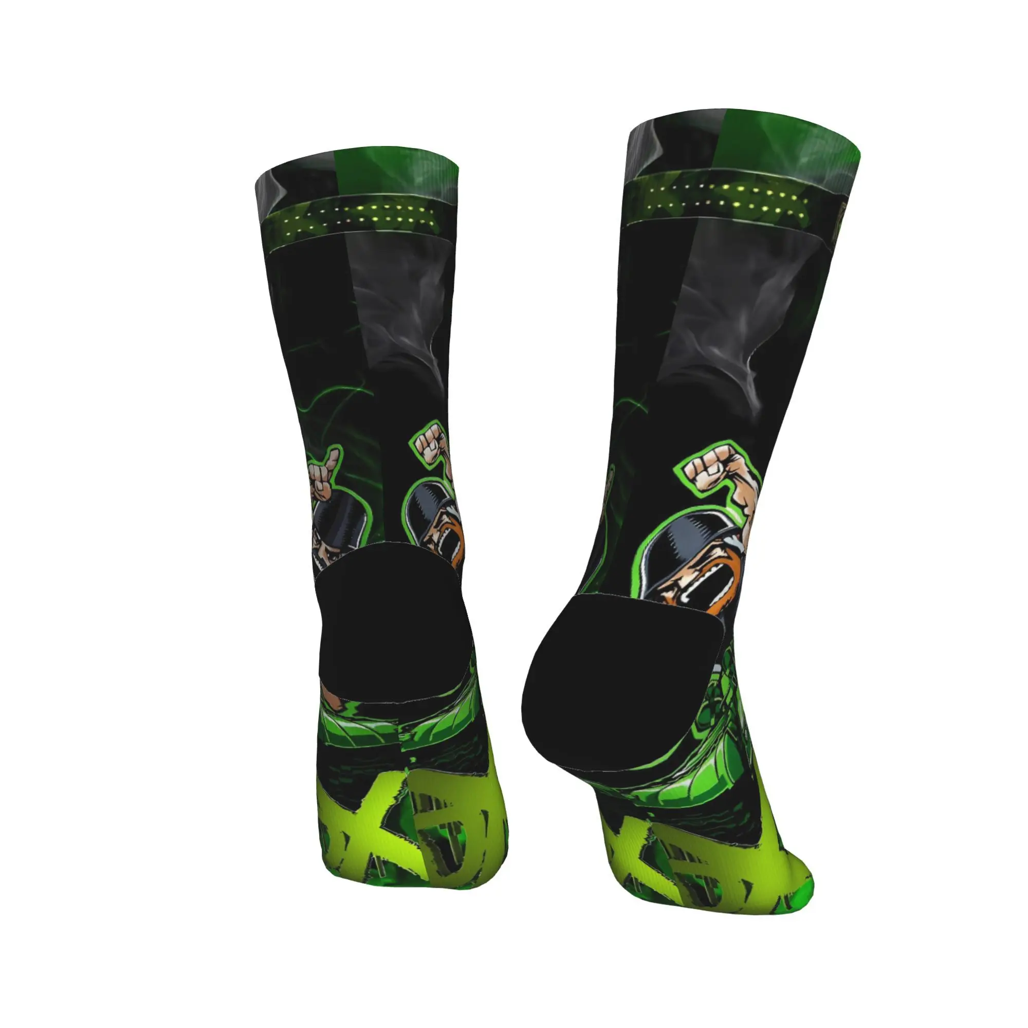 Meias masculinas d-geração x meias de luta outono kawaii meias macias gráfico skate meias antiderrapantes