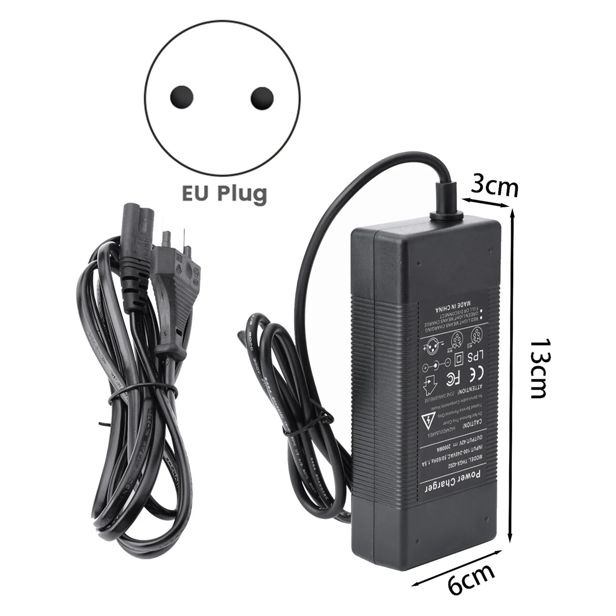 42 V2A Battery Charger for 4 Pro Mi4 Electric Scooter Ebike Electric Bicycle Scooter Power Adapter EU Plug