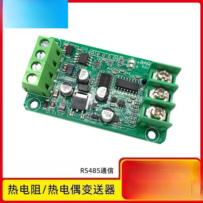 PT100 Thermocouple RS485 Intelligent Temperature Transmitter Acquisition Card Industrial Data Monitoring Repair Hardware BAR02