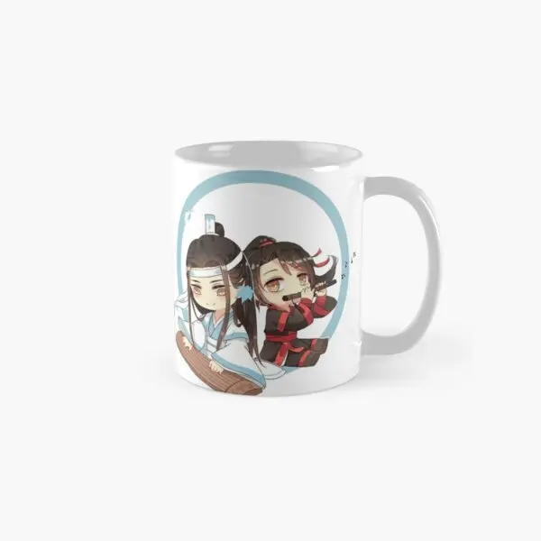 Wangxian Orchestry Partner Classic  Mug Photo Drinkware Picture Coffee Printed Cup Handle Round Tea Design Simple Gifts Image