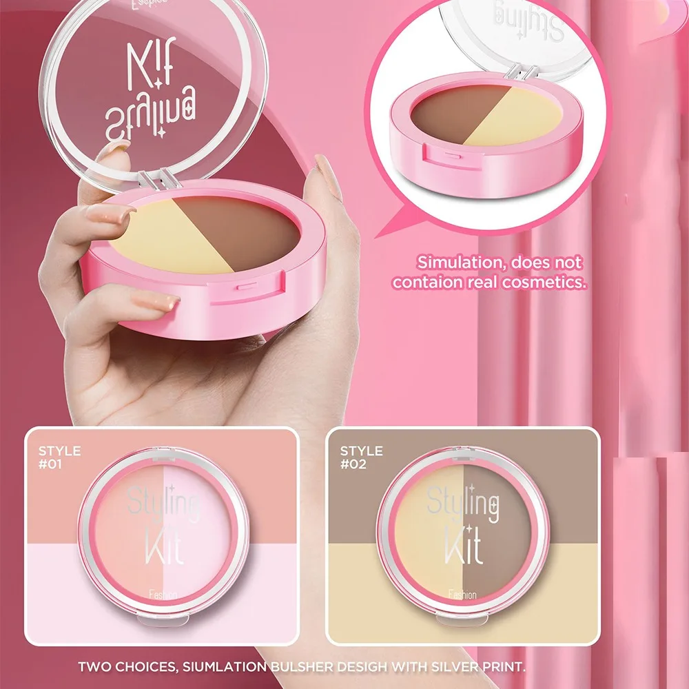 Set da gioco per salone di bellezza Kit per trucco per bambini Set di cosmetici per bambini di 3-5 anni Kit per trucco per ragazze Accessori per giochi di bellezza