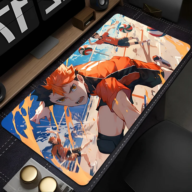 

Haikyuu Mouse pad gamers large non-slip desk pad computer accessories keyboard pad coaster PC carpet Anime Mousepad XL XXL XXXL