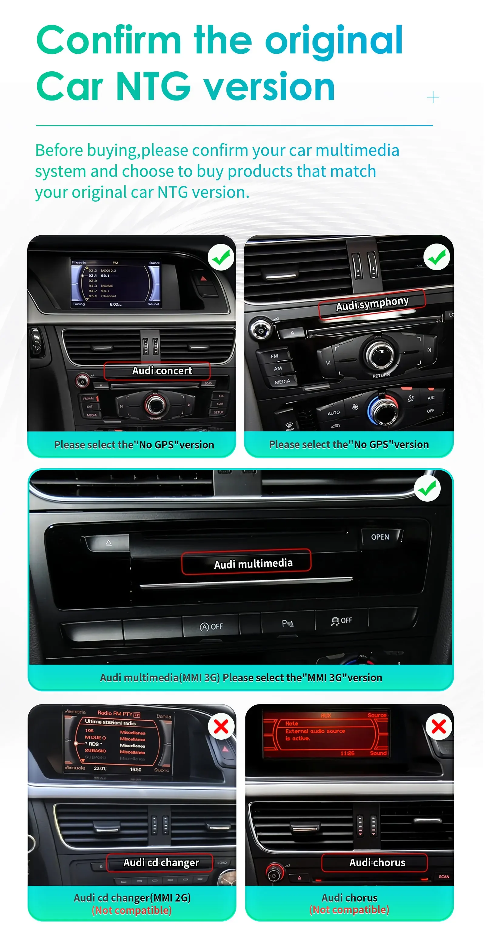 2din Android Autoradio Carplay For Audi A4 A5 B8 S4 S5 2009-2016 Multimedia player 4G Carplay GPS navi Stereo 10.33\