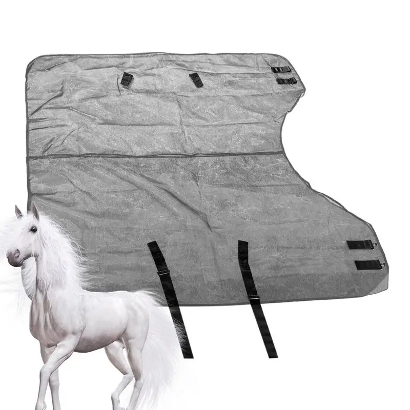 

Breathable Mesh Horse Fly Sheets Horse Care Sheets Reusable Design UV Protective Horse Fly Sheet Lightweight Breathable