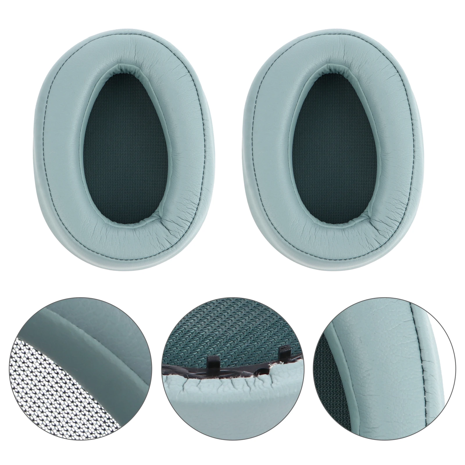 

High Quality Earphone Case Sponge Cushions Imitation Headphones Replacement Pads