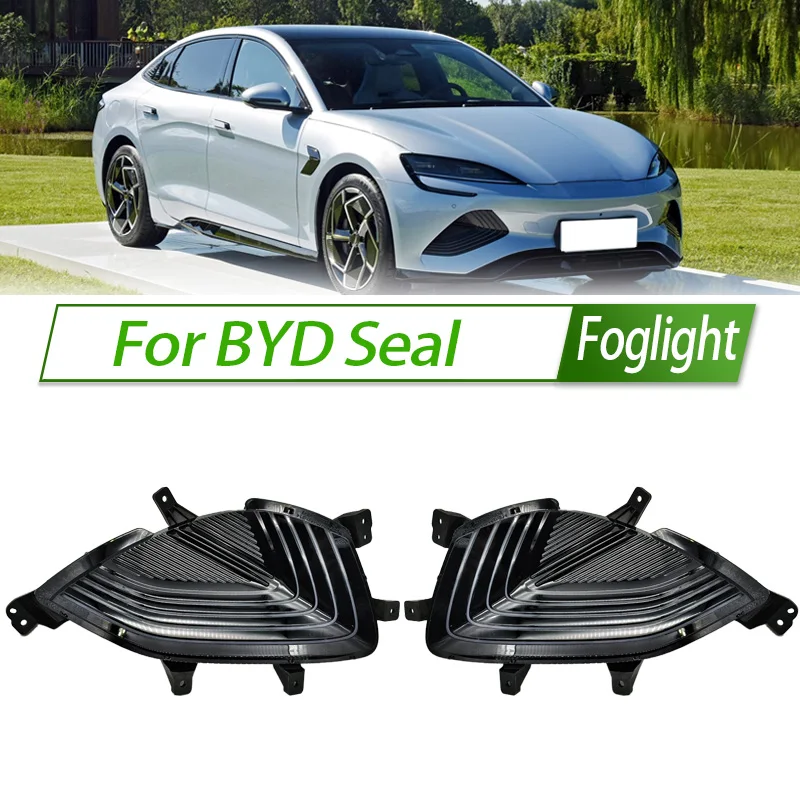 

For BYD Seal Foglight Car Fog Light Assembly LED/ Halogen Front Bumper Fog Lamp Kit Replacement with Waterproof Housing