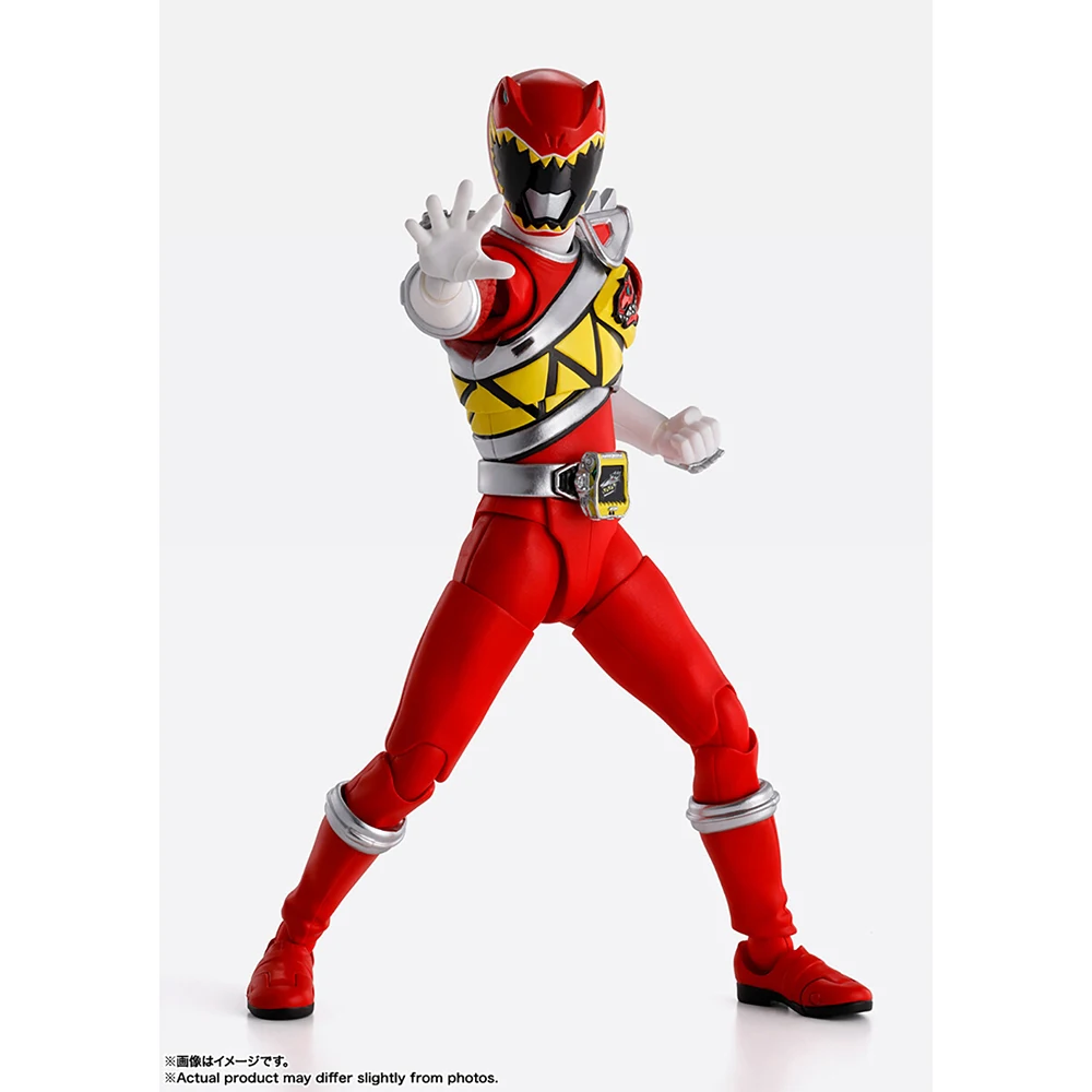 In Stock Bandai S.h.figuarts Shinkocchou Seihou Power Rangers Red Ranger Action Figures Model Toys