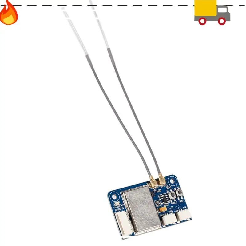 Untuk Flysky FS-X6B 2.4G Penerima PWM PPM I.BUS untuk FPV Racing Drone FS-I10 FS-I8 FS-I6X FS-I4 FS-I6 FS-I6S Pemancar, Tahan Lama