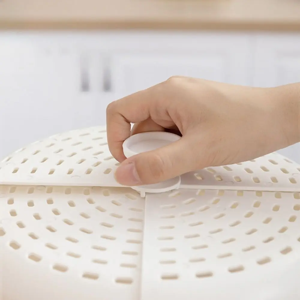 New Flyproof Rotating Vegetable Cover Dustproof Round Vegetable Cover Multifunctional Household Table Food Cover