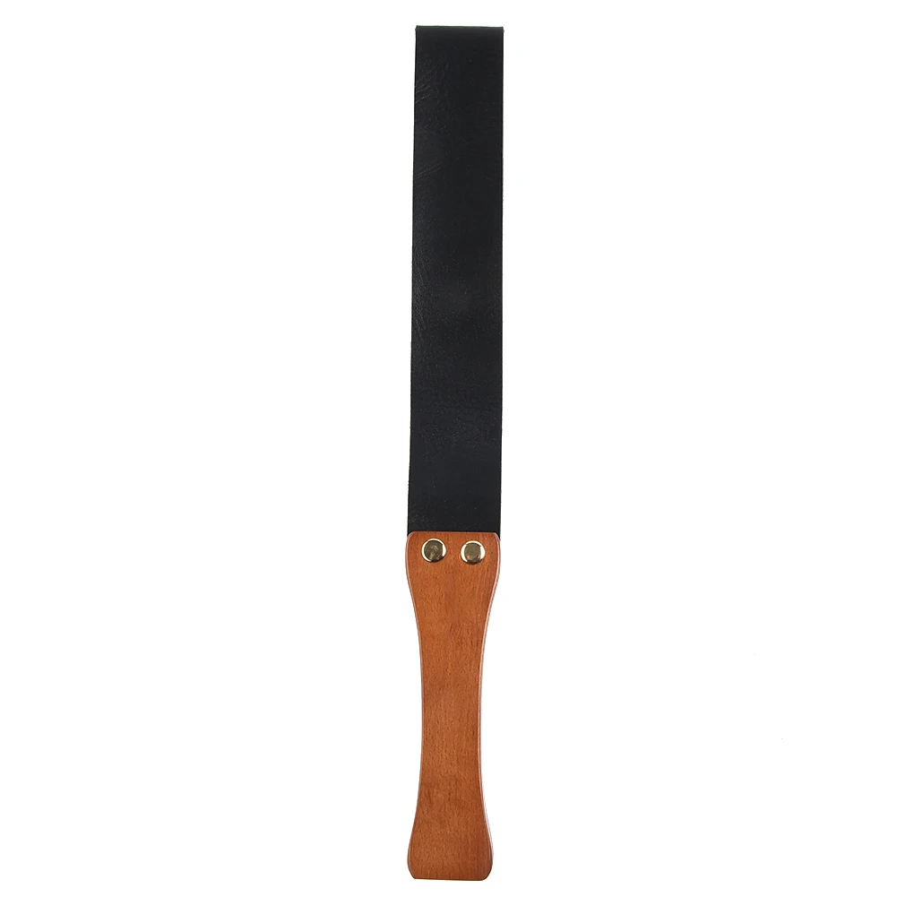 Wooden Handle Riding Whip Outdoor Sports Two Layers Leather Leather Riding Whip Non-slip Wooden Handle Whips Crops High Quality
