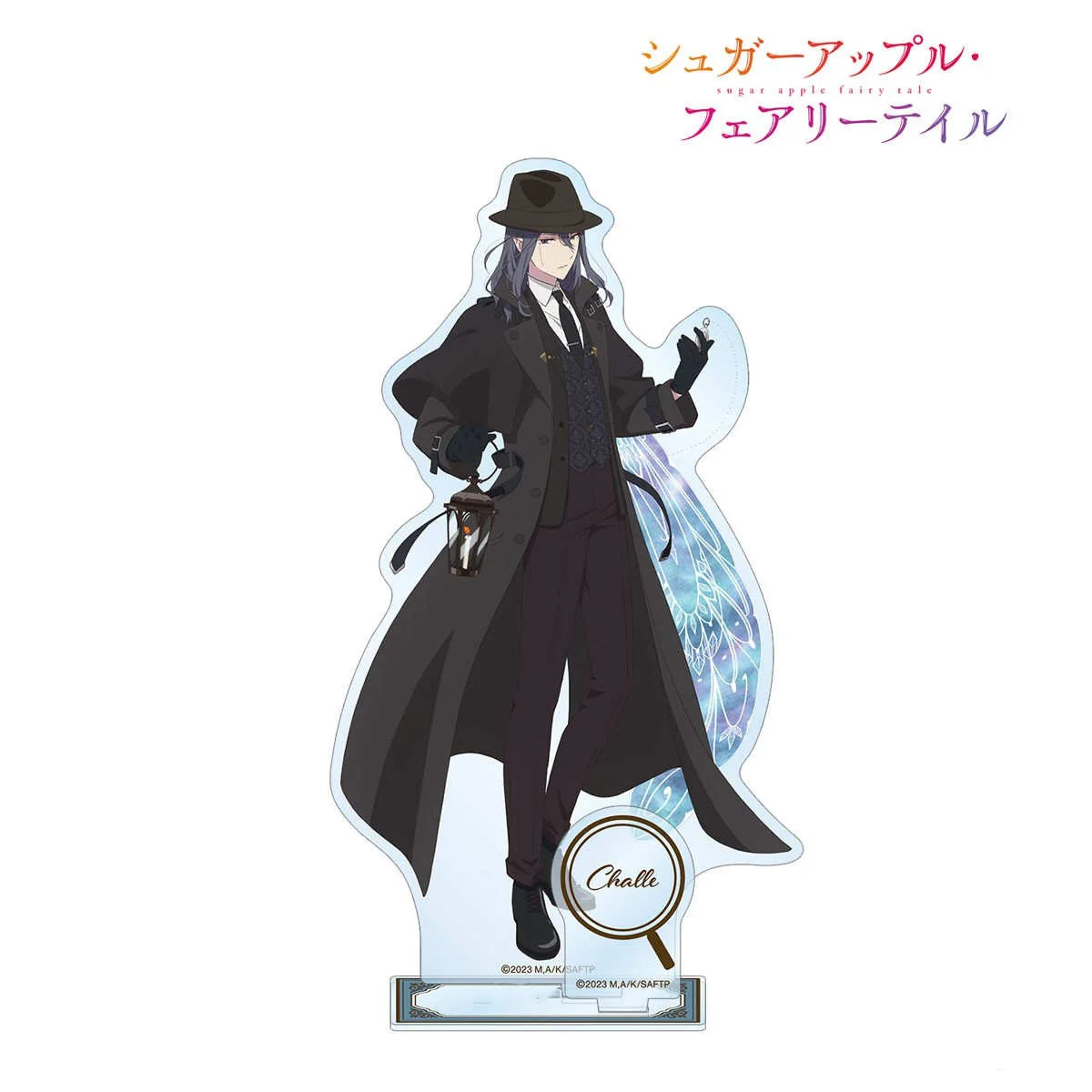 Toko Anime Sugar Apple Fairy Tale michril Lid Pod Kat Detective Mercury Ver HD figur Double insertion Acrylic Stand sekitar 15cm