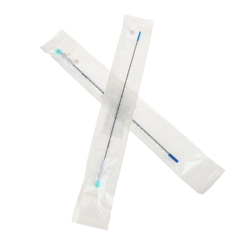 

Disposable Thoracic Drainage Catheter Chest Tube With Trocar PVC Drainage Catheter Thoracic Drainage Tube Thoracic Fr8/Fr14