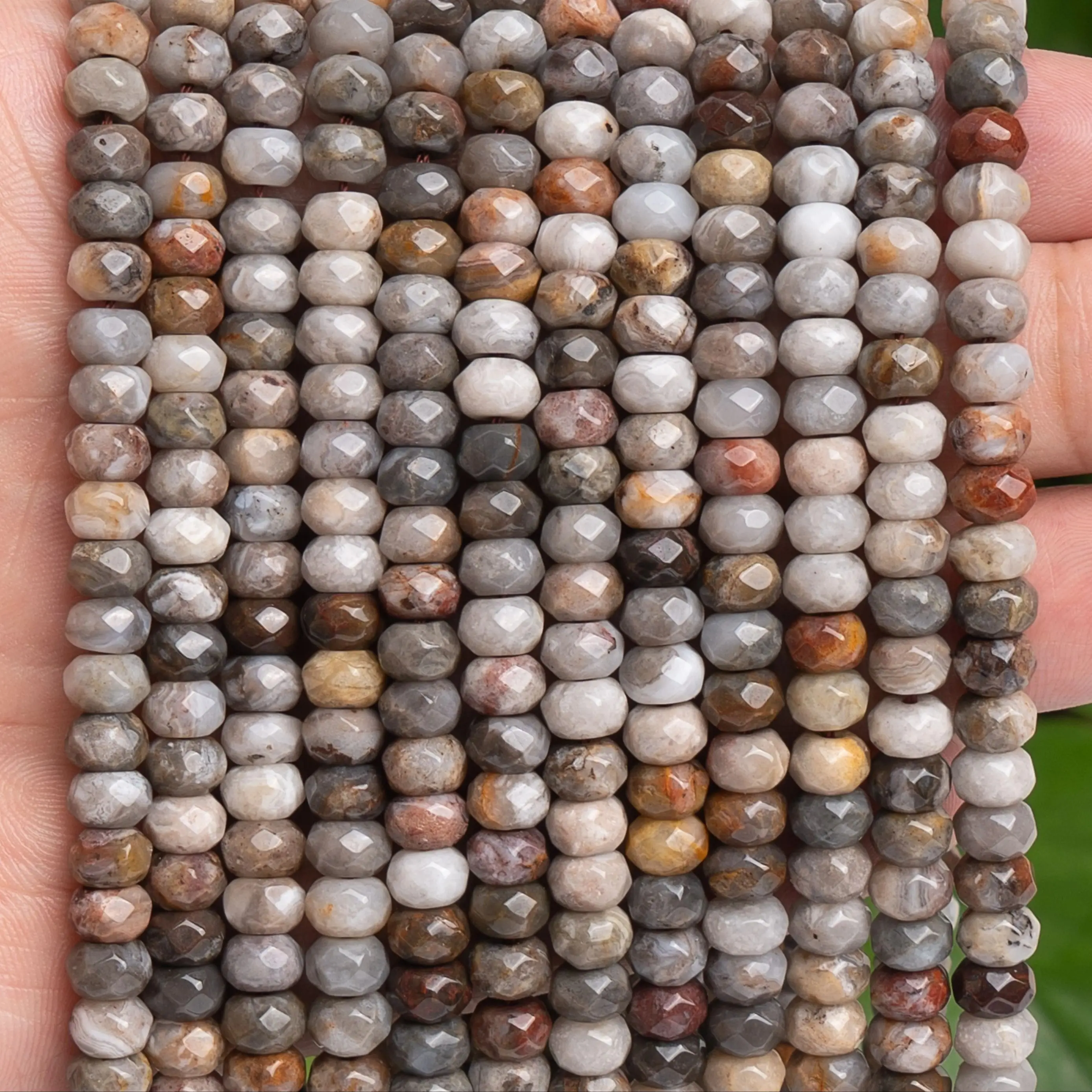 Multicolor Faceted Round Beads Square Cube Shape Beaded For Jewelry Making Diy Necklace Bracelet Beading Accessories