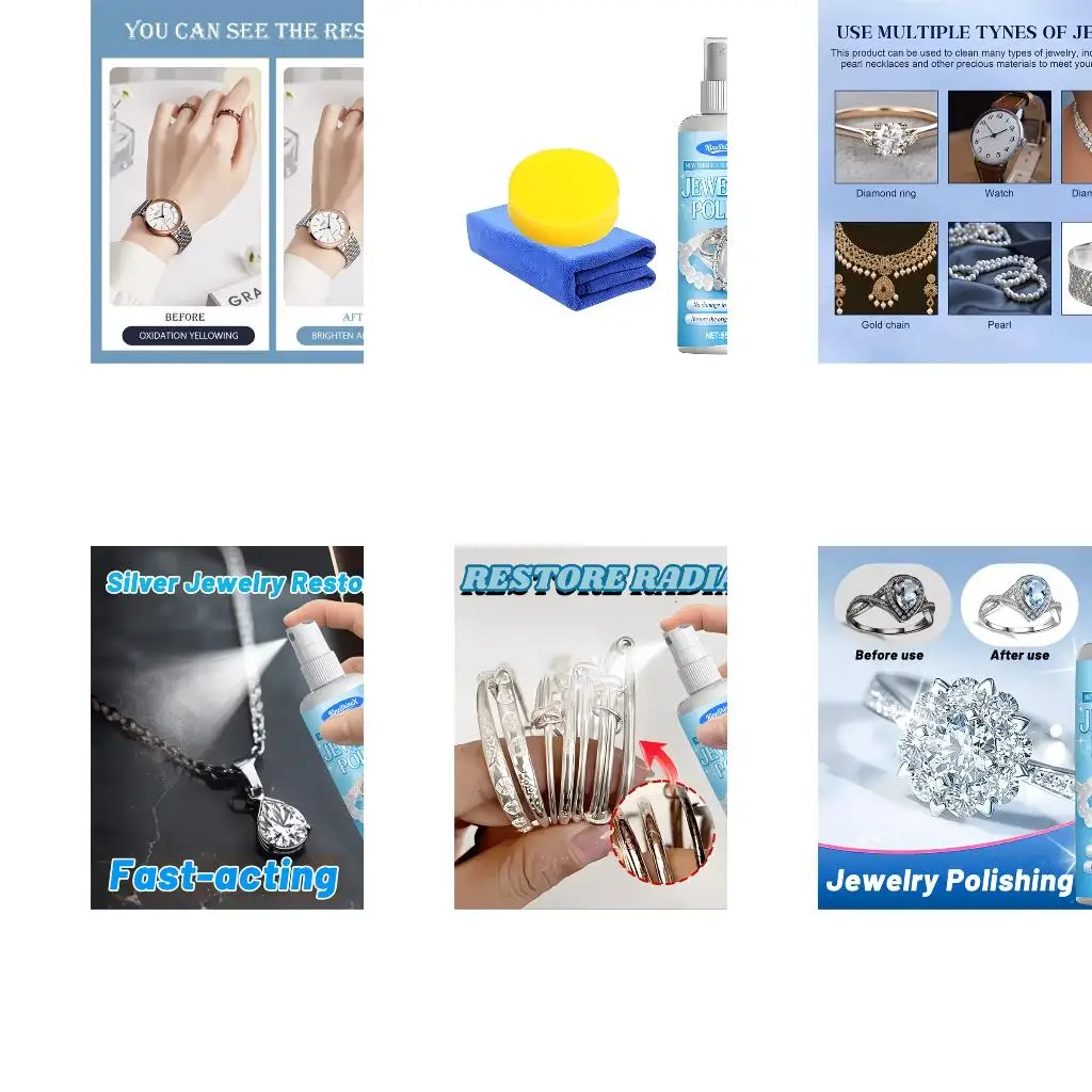  Advanced Silver Cleaning Liquid Eliminates Oxidation From Earrings Charms And Bangles Instantly Jewelry Cleaner