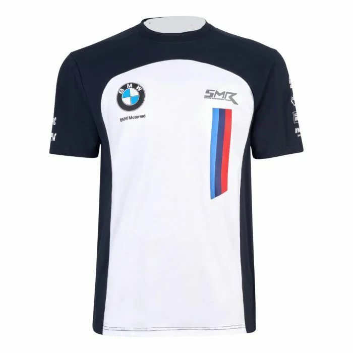 

Летняя гоночная мотоциклетная футболка BMW, мужская футболка, модная футболка с принтом BMW, впитывающая пот, дышащая, быстросохнущая футболка