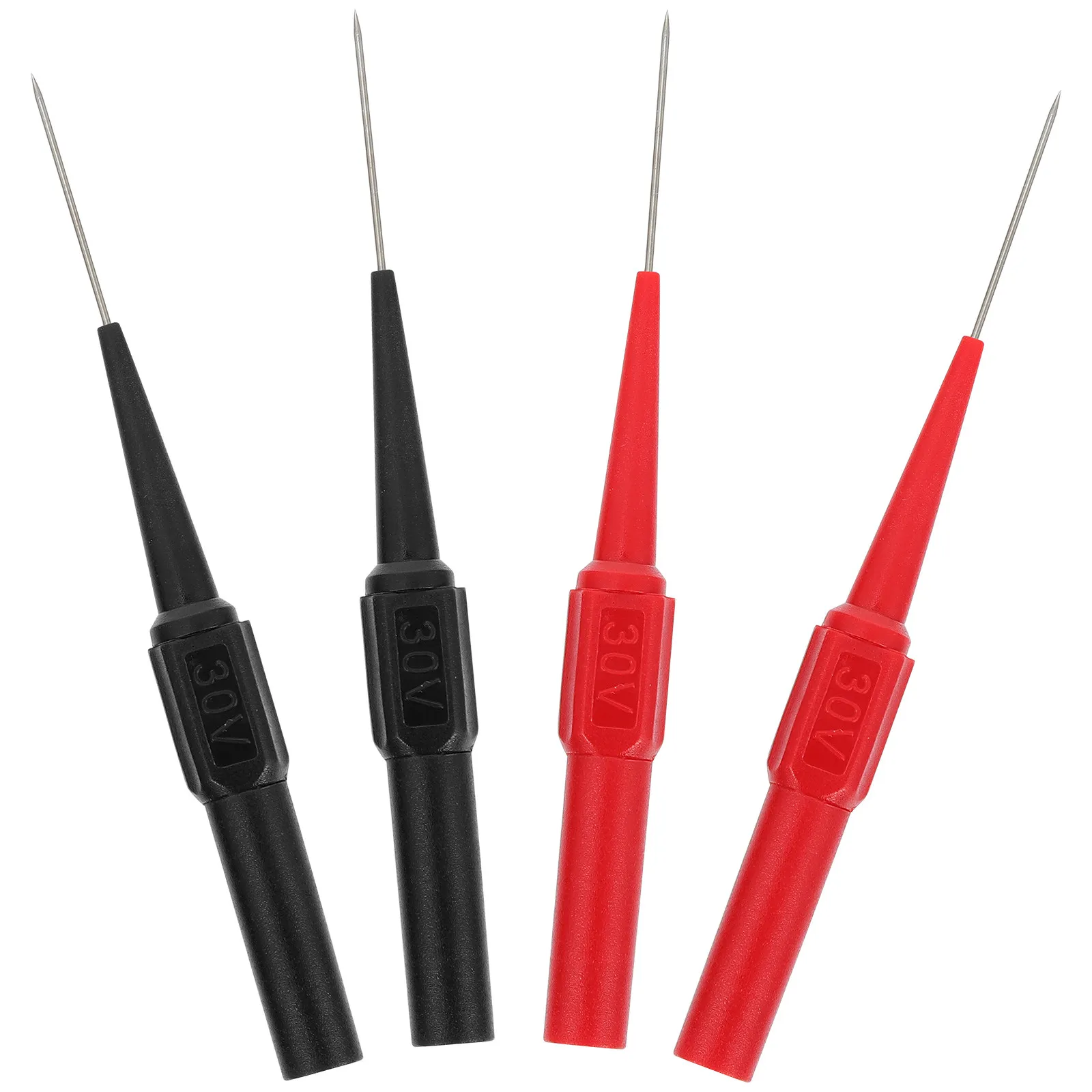

4Pcs Piercing Probes Kit Non-Destructive Back Pin for Automotive Circuit Testing Field Cable Repair Test Probes