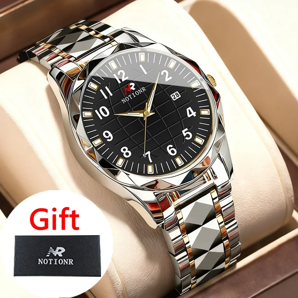 Men Stainless Steel Quartz Wat - огляд і ціна Luxury Watch Business