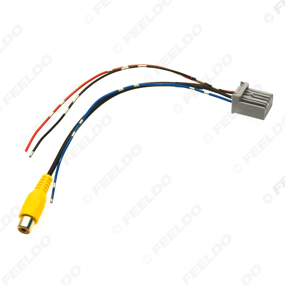 Retrofit Parking Camera Function Adapter Cable For Mitsubishi Lancer Sportback 2009~2015 Head Unit With 12-pin Camera Port