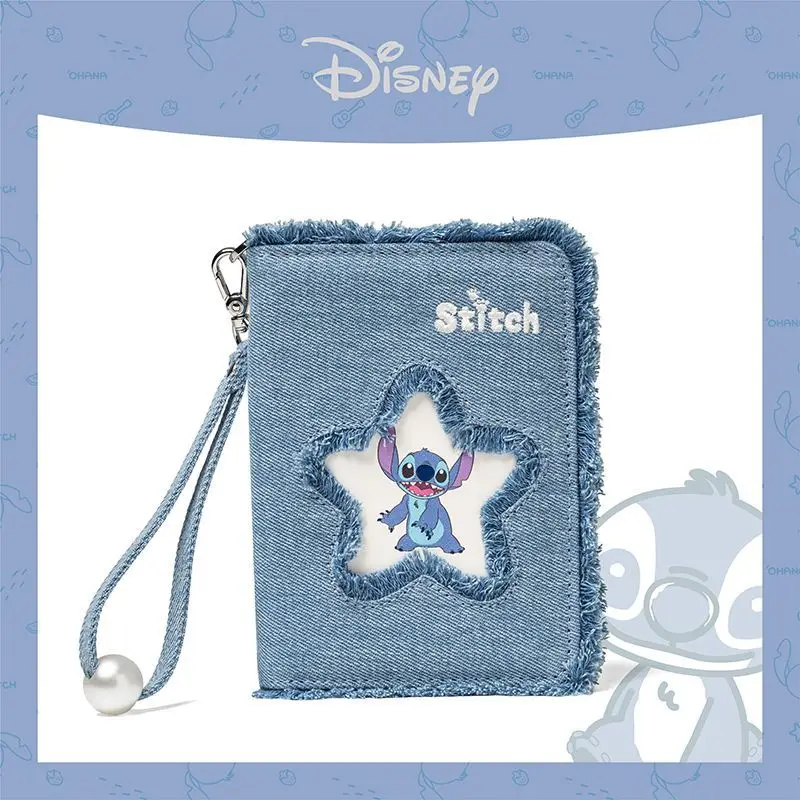 

Паспортный клуб Disney Stitch, сумка для хранения удостоверений личности, кошелек для карт, легко носить с собой, подарок на день рождения