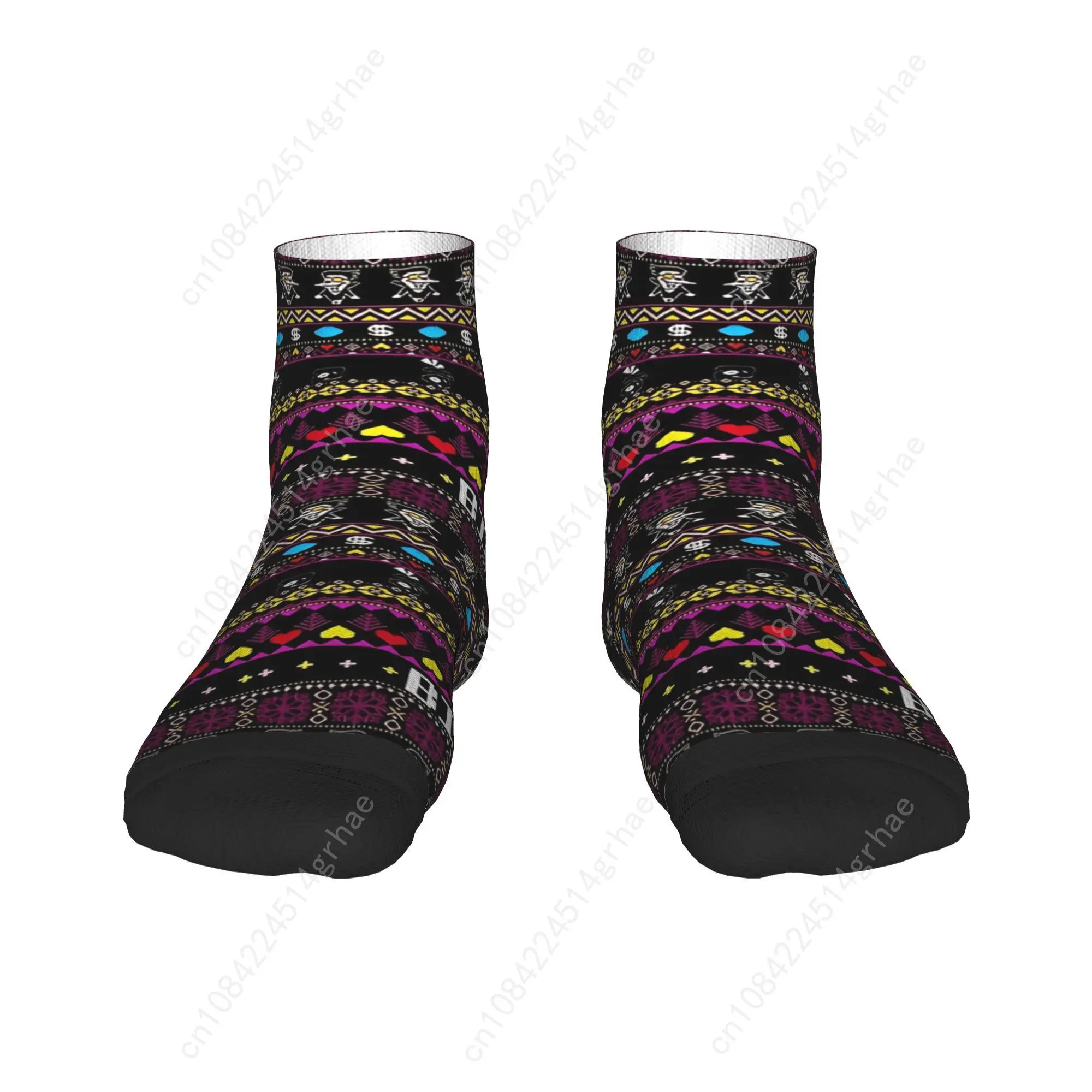 Spamtons BIG SHOT Kromer Krismas Deltarune Ankle Socks  Graphic Socks Spring Non Slip Climbing Breathable Sock For Adults Men