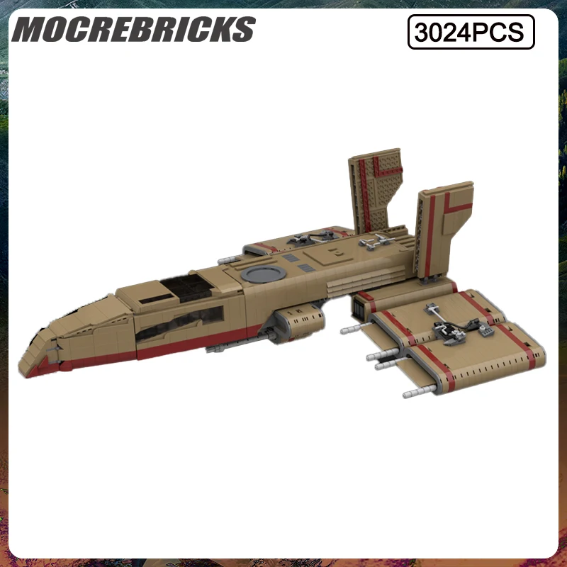 

Space War Series Science Moldy Crow UCS Warship Model Building Blocks Set MOC Children's Toys Christmas Gifts