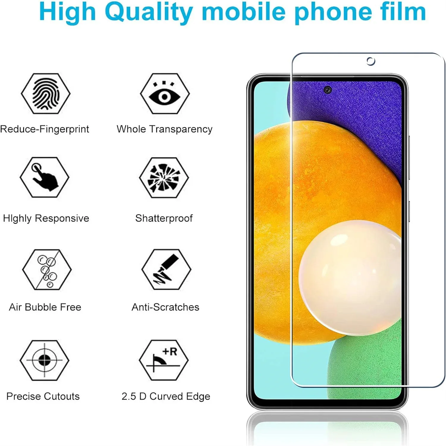 2/4Pcs For Blackview Oscal Tiger 12 Tempered Glass For Blackview Oscal Tiger 12 Screen Protector Glass Film