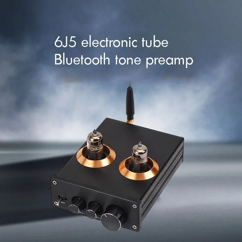 6j5-真空管プリアンプ-bluetooth-ホームシアターカラオケ-hifi-サウンドアンプ-dc12v-入力スピーカー用