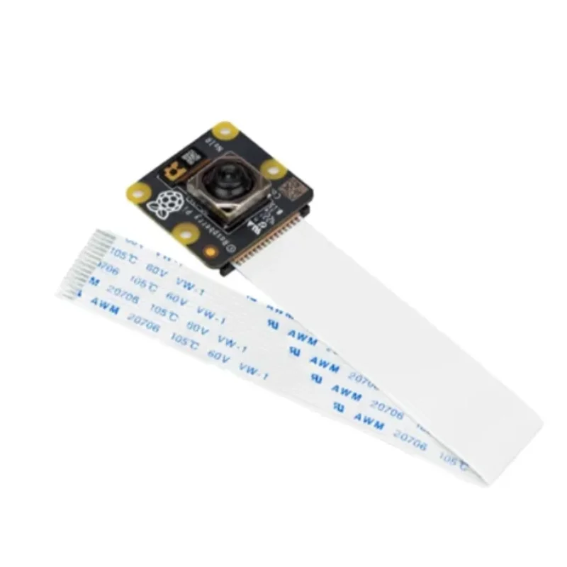 Módulo de cámara Glow Raspberry Pi 3: sensor IMX708 de 12 MP, HDR, enfoque automático, vídeo 1080P50, amplio 120 °     FOV, Negro y Standa