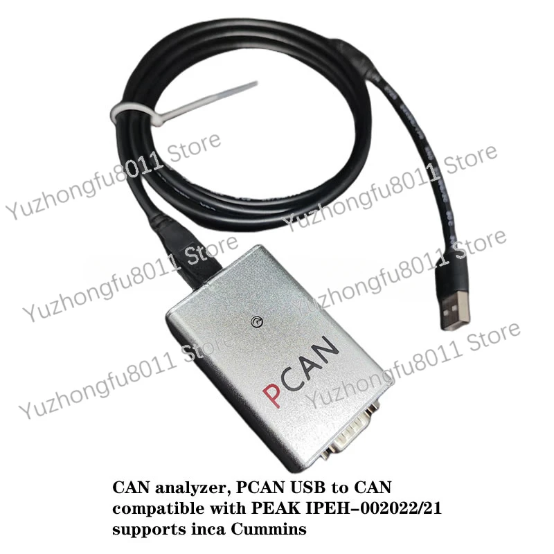 CAN Analyzer, PCAN USB To CAN, Compatible with PEAK IPEH-002022/21, Supports PCAN View, BUSMaster, PCAN-Explorer