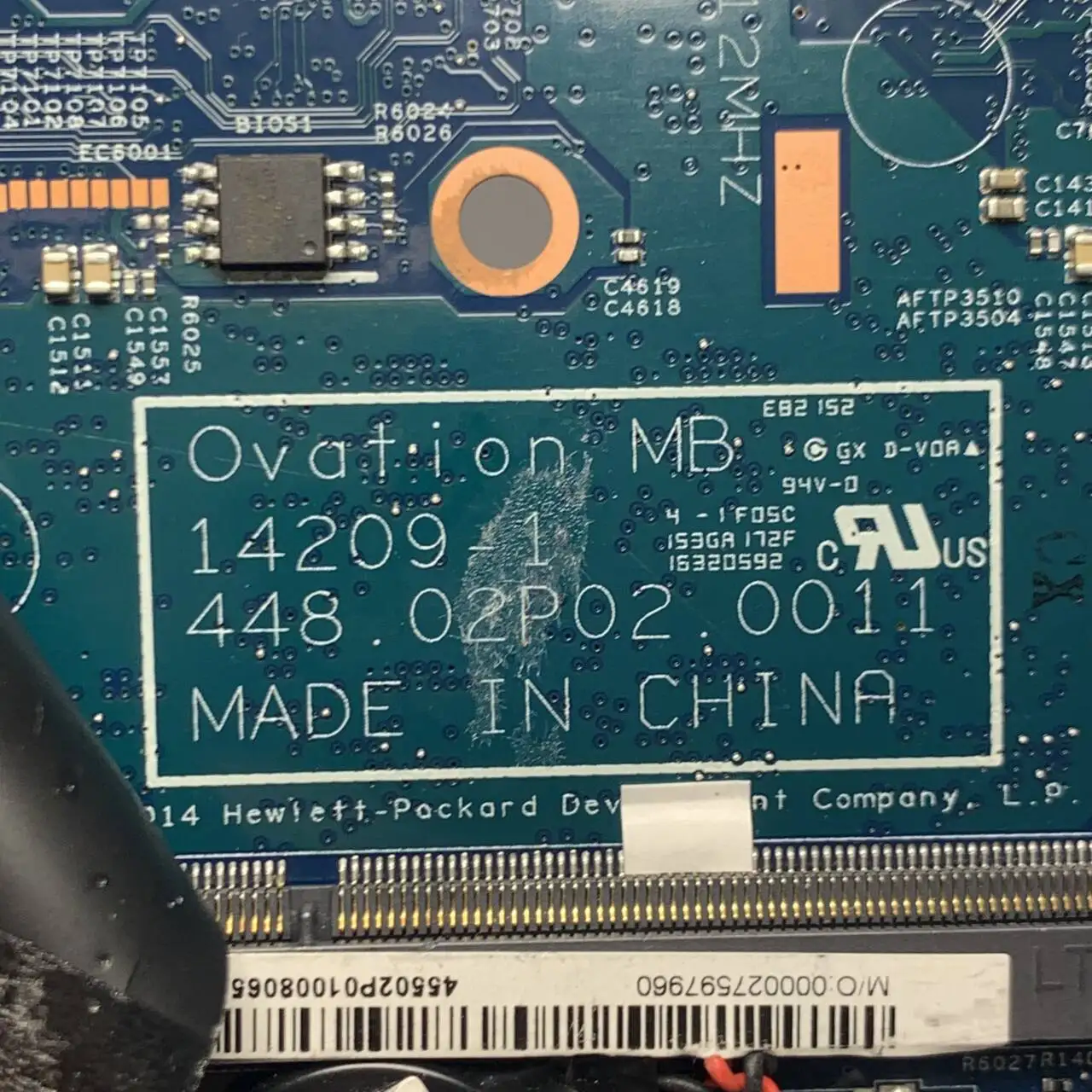 

Материнская плата для ноутбука HP 810 G3 801795-601 801795-501 801795-601 14209-1 448.02P02.0011 SR23X I5-5300U Процессор 100% полное тестирование Хорошее
