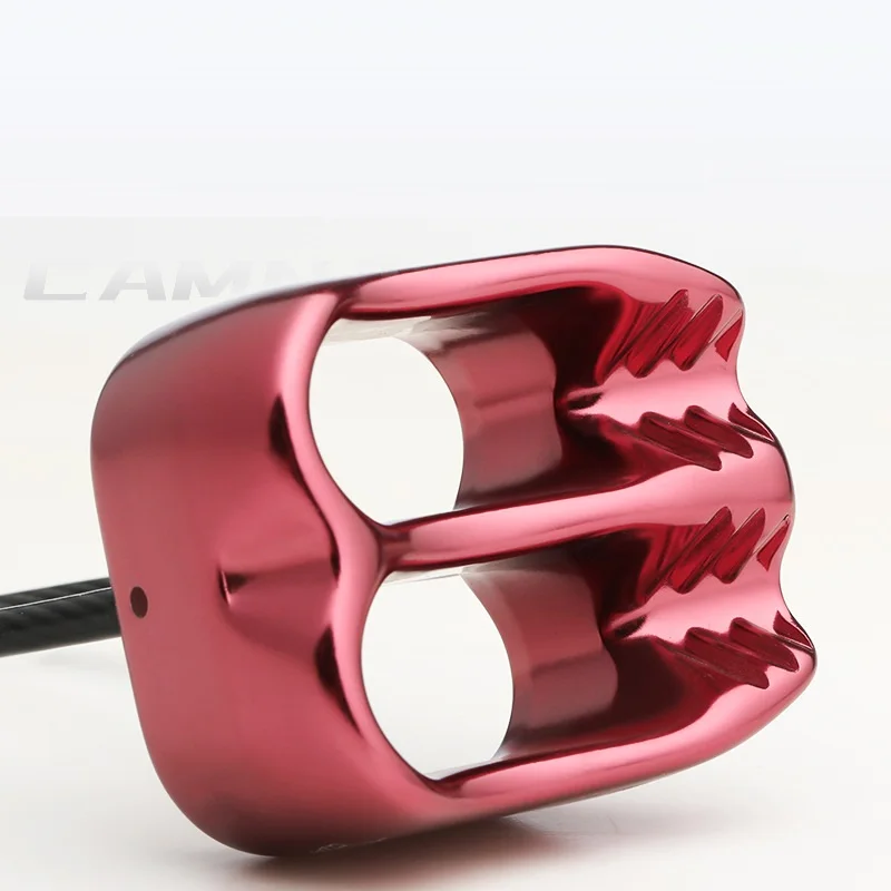 Rock Climbing ATC Descender Aluminum 25kN Indoor Climbing Wall Protector Outdoor Descend Mountaineering  Rigging Equipment