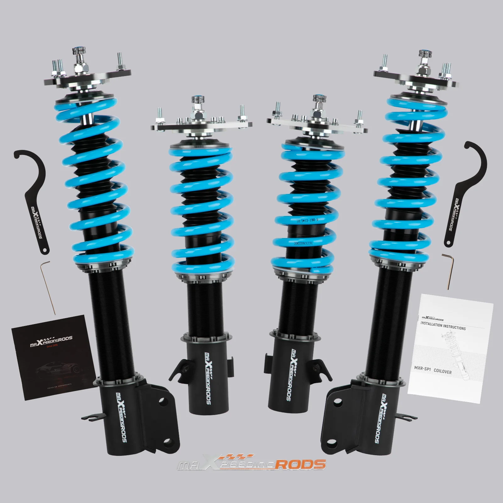 

MaXpeedingrods T6 Coilovers Struts Suspension Kits For Impreza WRX GDA 2002-2007 Coilovers Shock Coilovers Lowering Suspension