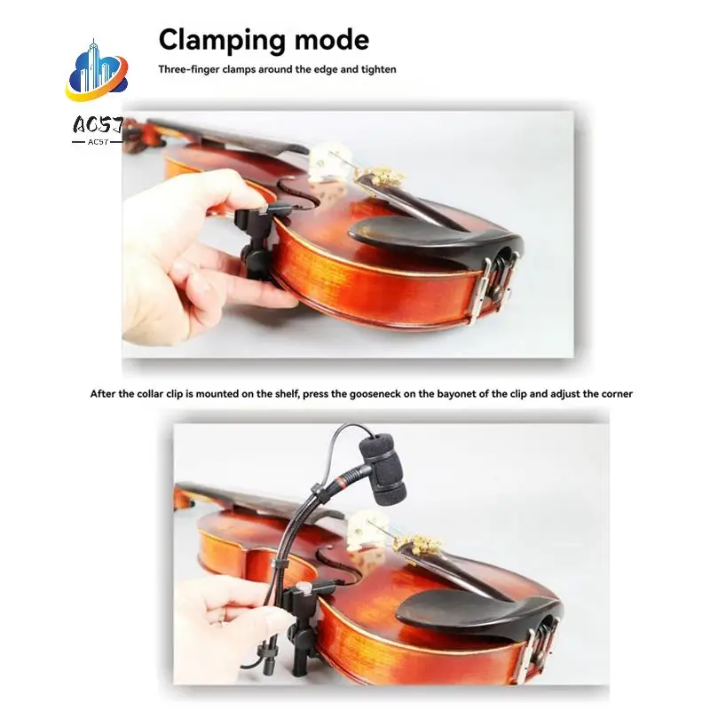 

AC57-Регулируемая подставка для инструментов с кронштейном для монтажа в стойку, зажим для микрофона, амортизирующая конструкция из мягкой резины