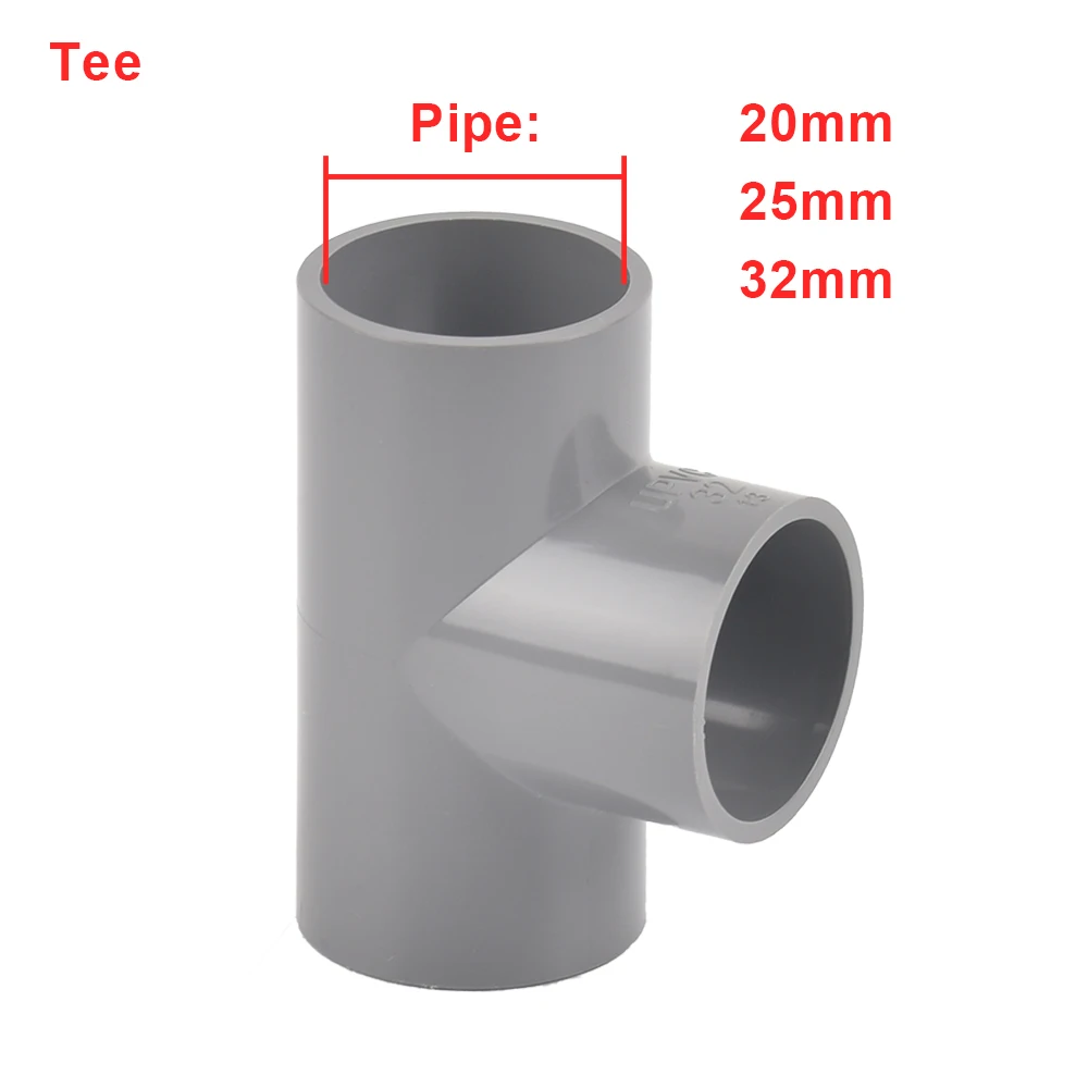 Binnendiameter 20/25/32mm 3-weg/4-weg/5-weg driedimensionale PVC-connector Watervoorziening Buisleidingen Gelijke connectoren