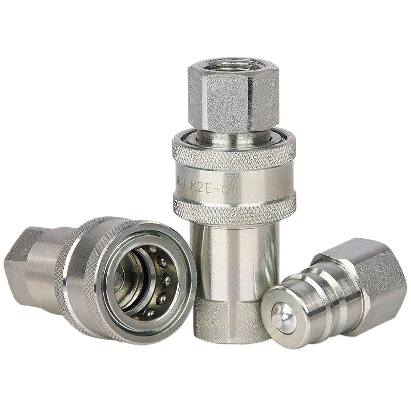 

1 шт. гидравлический быстрый разъем, открытая закрытая масляная труба высокого давления, литьевая машина, внутренняя резьба