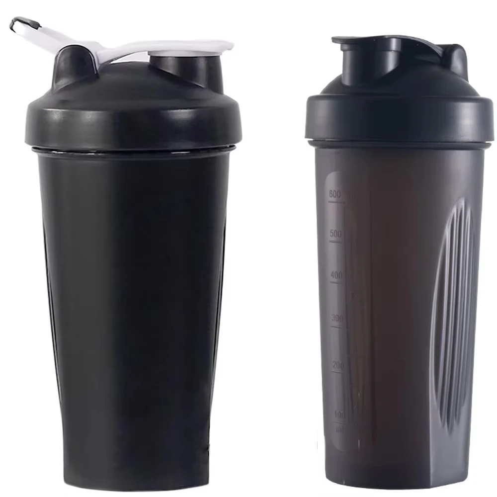 

Чашка-шейкер на 600 мл/20 унций, лучшая портативная чашка для фитнеса, чашка-шейкер без BPA с блендером для любителей фитнеса и спортсменов