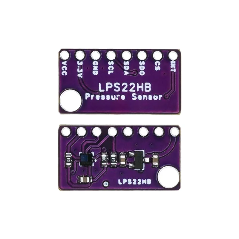 MCU-22 LPS22HB piezoresistive absolute pressure sensor, barometric pressure gauge, temperature compensation