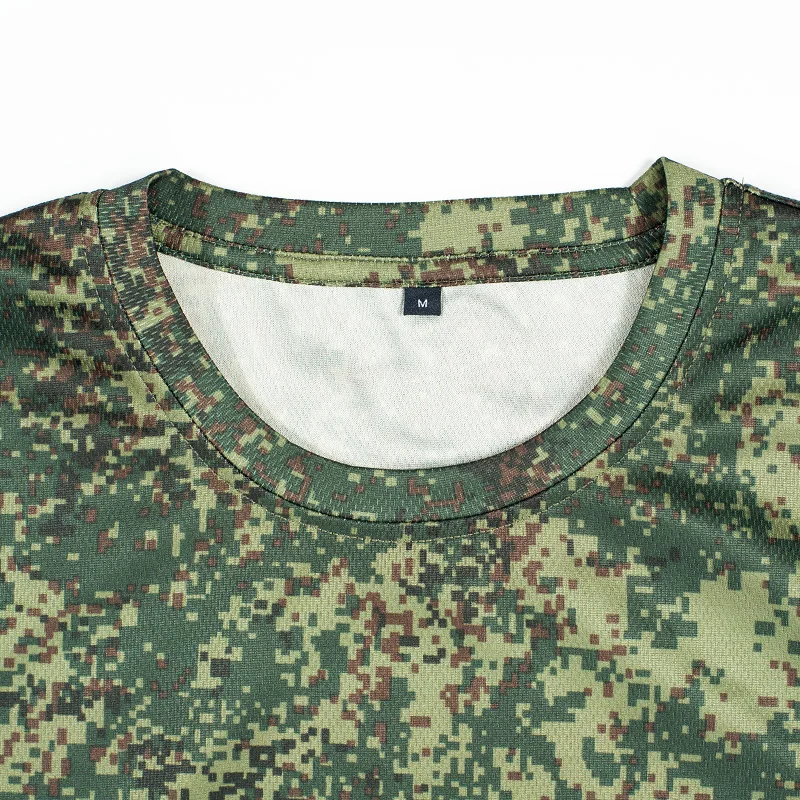 Imagem -04 - Camuflagem Multicam Camiseta Curta Uniforme de Caça de Verão Terno Tático Conjunto de Roupa de Trabalho ao ar Livre