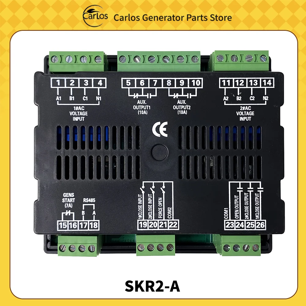 Aisikai SKR2-A ATS intelligent controller  SKR2 A  LCD control module diesel genset panel accessories