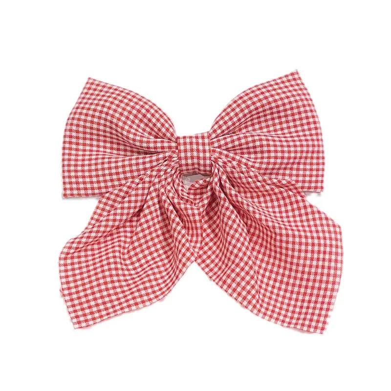 2022 New Polka Dot Print Barrettes Long Ribbon Hair Clip Bow Knotted Chiffon Hairpin for Women Girls Headwear Hair Accessories