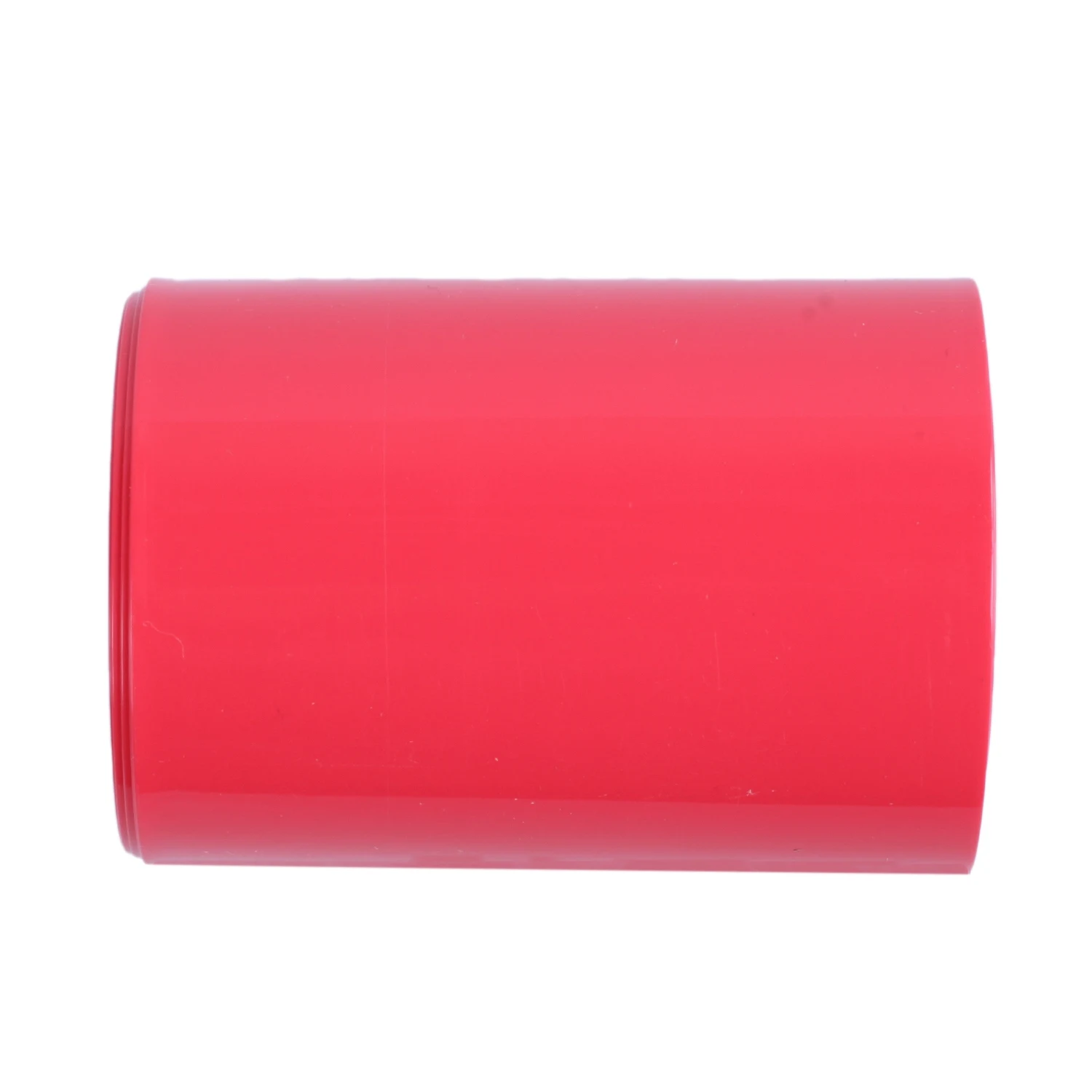 BHBL 2M 50mm Width PVC Heat Shrink Wrap Tube Red for 2 x 18650 Battery