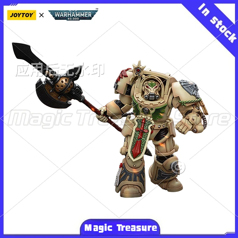 

【MT】Оригинальная экшн-фигурка JOYTOY WARHAMMER 40K Dark Angels Champion Deathwing 1/18, коллекция моделей