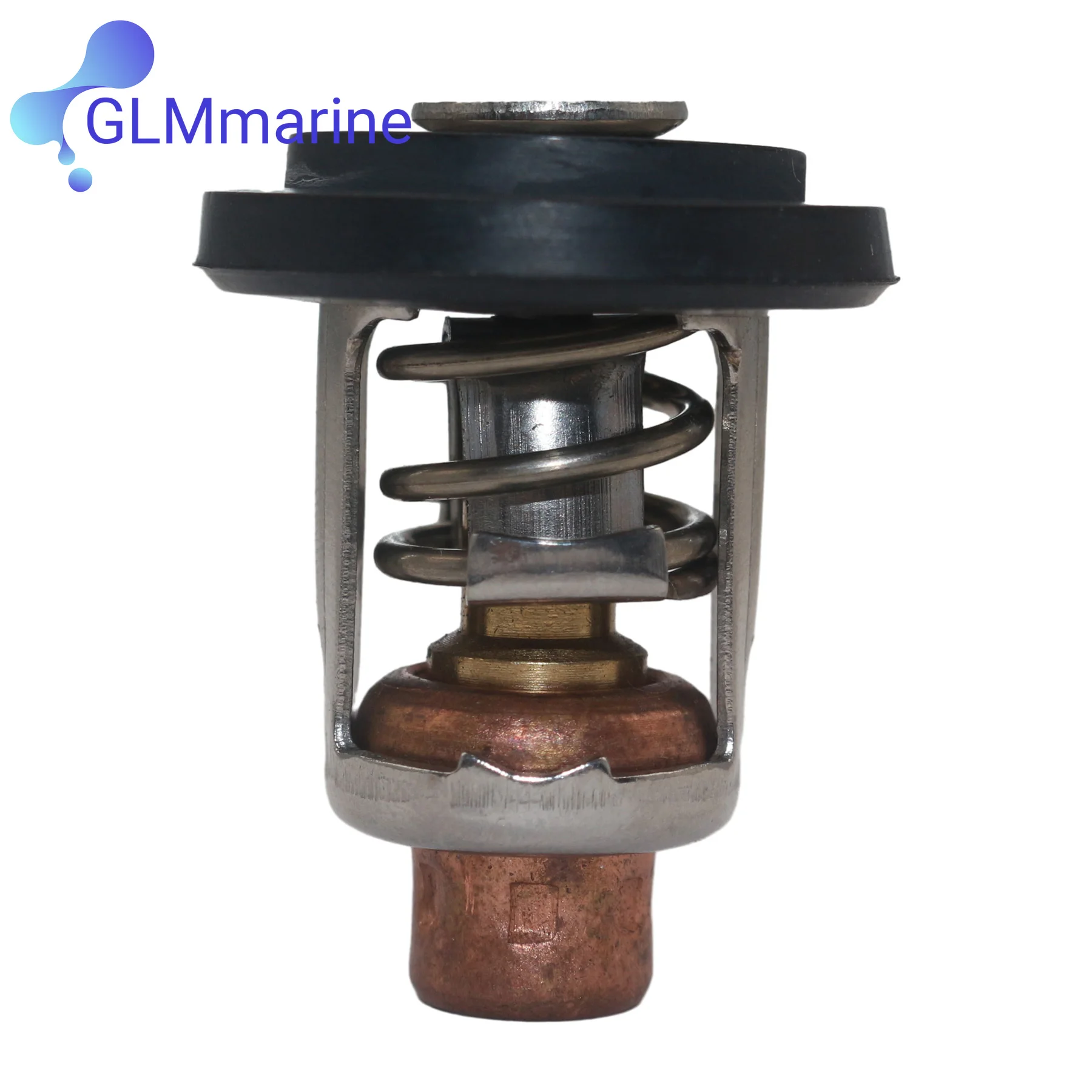 OMC Johnson Evinrude 143용 ° F62 ° C 온도 조절기 378065 393659 6-235 HP 선외기 엔진 434841 437414 5005440 508626