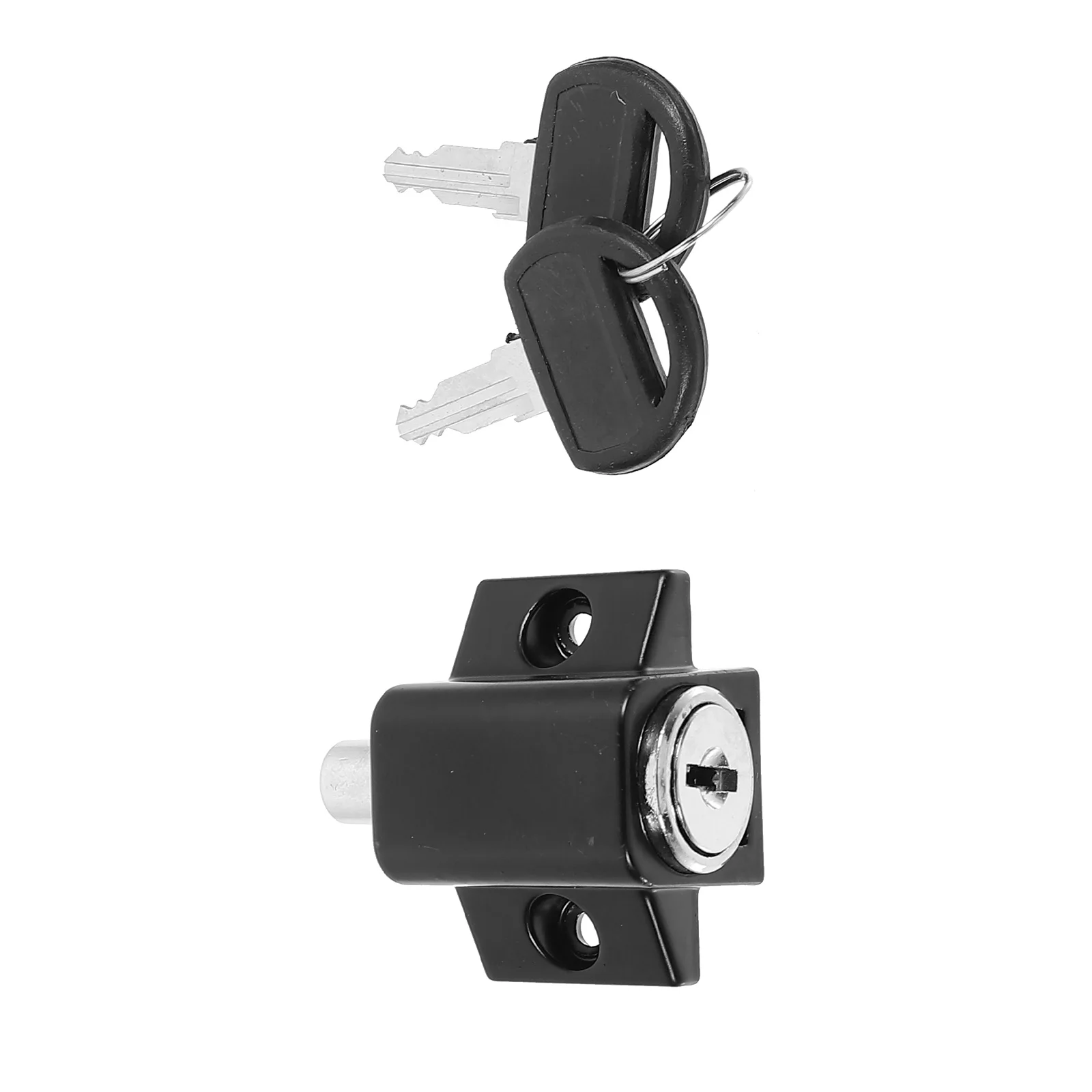 Window Lock Limiter Safety Push Type Stopper for Slide Childproof Locks Sliding Door Black Windows