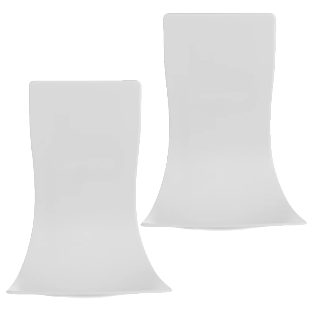 

2pcs White Leak Drip Tray for Soap Dispenser Wall Mounted Drip Tray For Soap Dispenser Protect Catcher Bottle